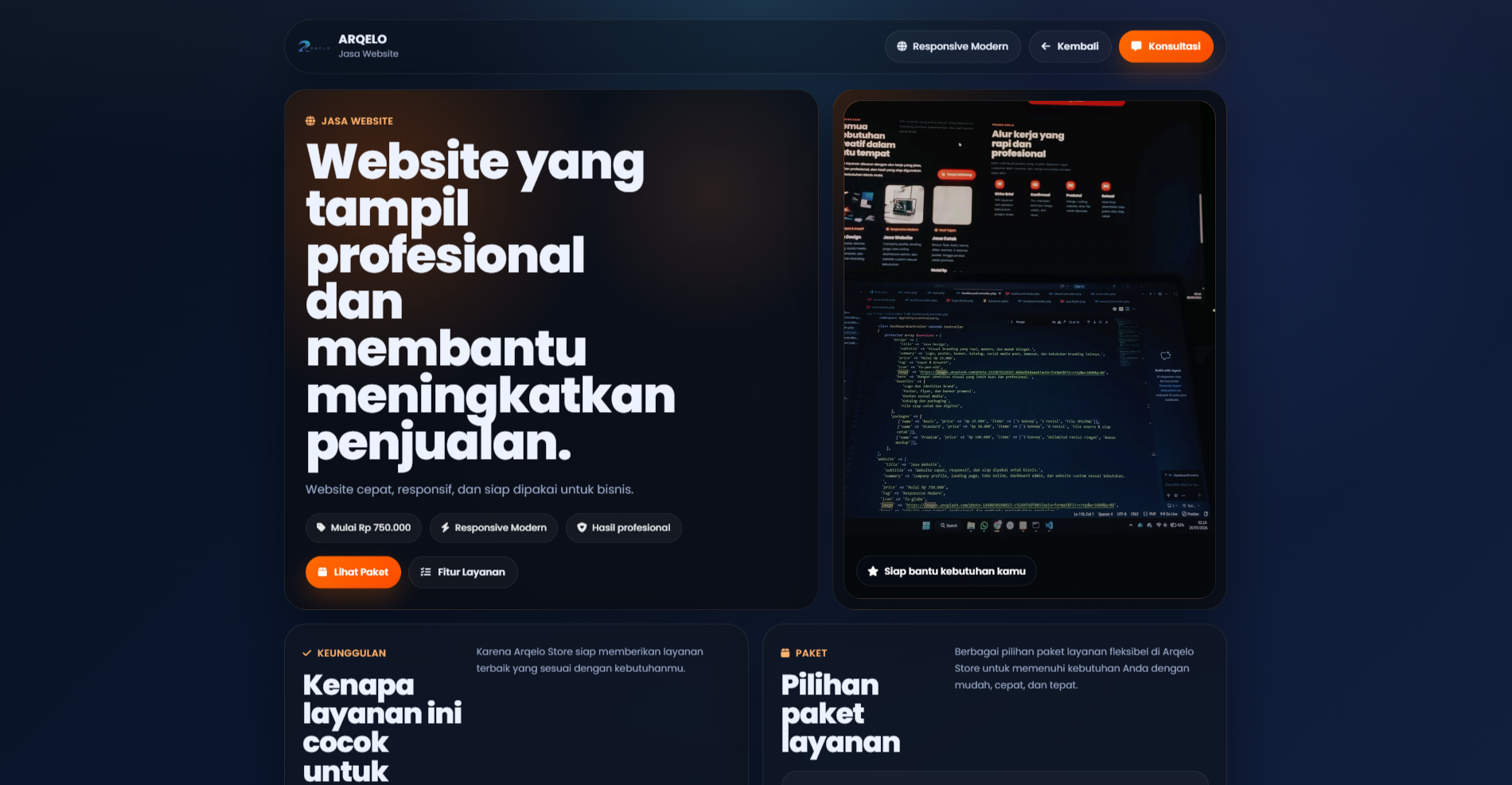 Website Store